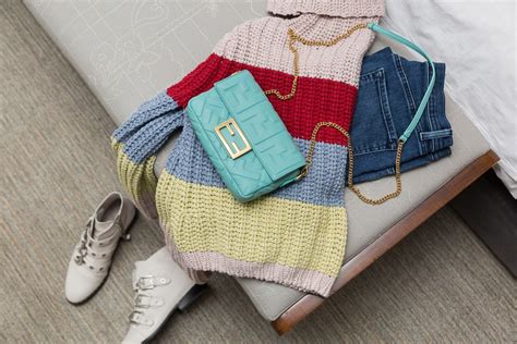 fendi baguette spring 2019|Fendi denim baguette sale.